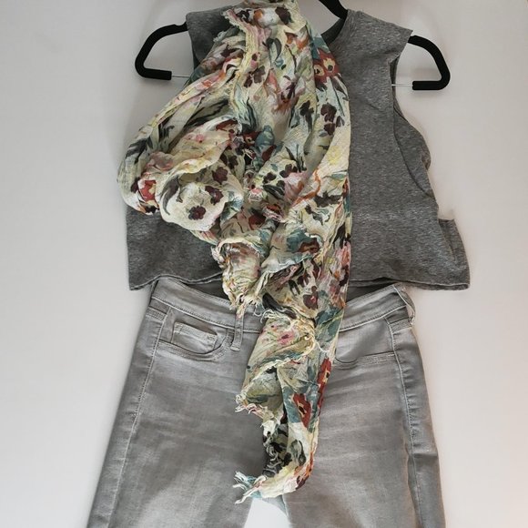 OAK + FORT Double Crop Tank Top - Picture 7 of 7